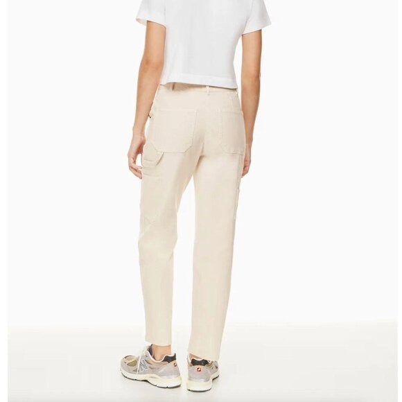Aritzia Cream Cargo Pants - Picture 2 of 10